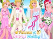 play Princesses At Barbie'S Wedding