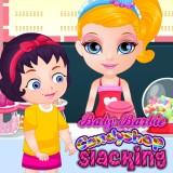 play Baby Barbie Candyshop Slacking