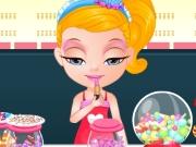 play Baby Barbie Candyshop Slacking