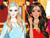 play Ice Princess Vs Fire Princess