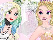 play Elsa Good Vs Naughty Bride