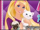 play Barbie'S Pet Beauty Salon