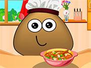 Pou Cooking Lesson