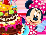 play Minnie Mouse Chocolate Cake