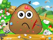 play Pou Farm Problem