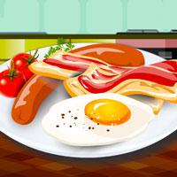play Cooking Eggs With Bacon
