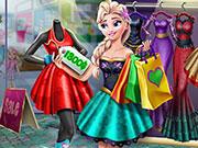 play Elsa Realife Shopping