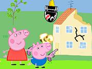 play Peppa And George In Alien Invasion