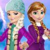 Elsa And Anna Winter Fun