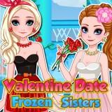 play Frozen Sisters Valentine Date