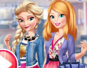 play Elsa And Barbie Blind Date Girls