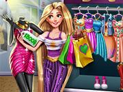 play Rapunzel Realife Shopping