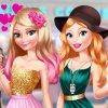 Elsa And Barbie Blind Date Game