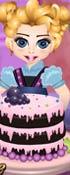 Baby Elsa Chocolate Cake