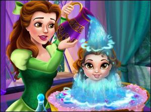 play Belle Baby Wash