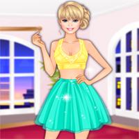 play Barbie Mix And Match 2 Piece Dress