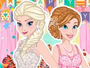 play Frozen Sisters Birthday Party