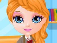 play Baby Barbie Back To School