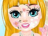 Little Barbie Face Paint