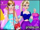 play Elsa And Anna Fashion Rivals