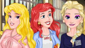 Disney Princess High School Fashion