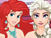 play Elsa And Ariel Party