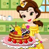 play Princess Kitchen Belle'S Pancakes