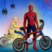 Spiderman Bmx Race