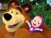 play Masha And The Bear Hidden Numbers