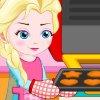 Elsa Baby Lovers Make Cookies