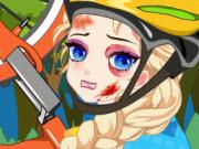 play Elsa Bicycle Accident Doctor