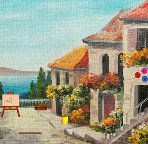 play Firstescape Seaside Painter Villa Escape