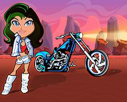 play Girl Moto Racing