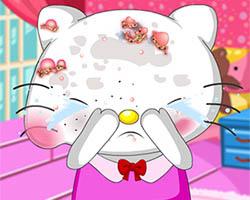play Hello Kitty Face Doctor Care