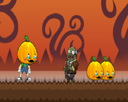 play Pumpkin'S In Zombie Town