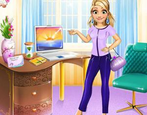play Office Style Rapunzel