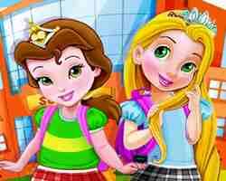play Baby Princesses School Time