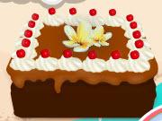 play Tiana Cooking Chocolate Cake