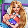play Rapunzel Mommy Birth
