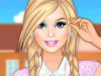 play Barbie Nerdy College Girl