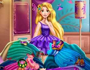 play Rapunzel Wardrobe Clean Up