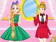play Rapunzel Vs Cinderella Fashion Show