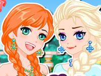 play Frozen Sisters Manga Makeover