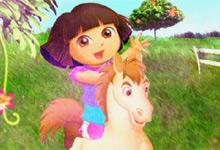 play Dora Pony Care