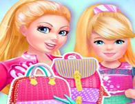 play Barbie And Kelly Matching Bags