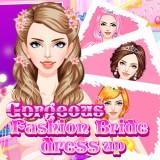 play Gorgeous Fashion Bride Dress Up