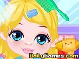 play Baby Barbie Hairdresser