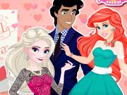 play Elsa And Ariel Love Rivals