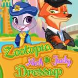 play Zootopia Nick & Judy Dressup