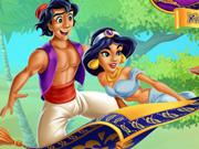 Jasmine And Aladdin Kissing